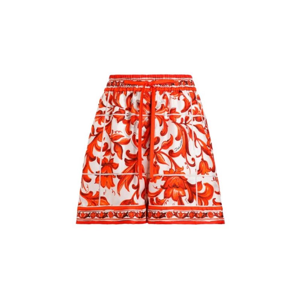 Dolce & Gabbana Women Maiolica-Print Shorts